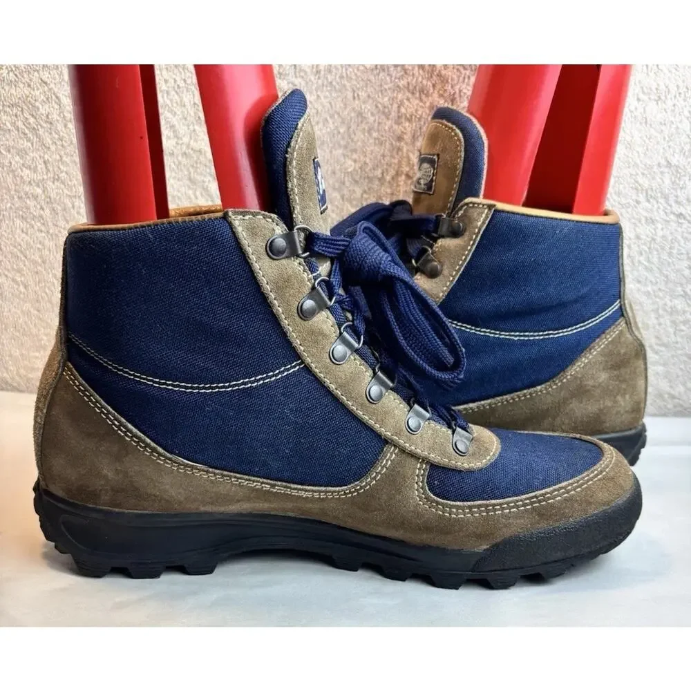 Vtg Vasque Skywalk Hiking Boots Gore-Tex & Suede Men Size 9.5 N Italy 7533